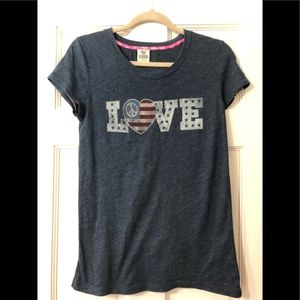 DONATED VS PINK tee shirt